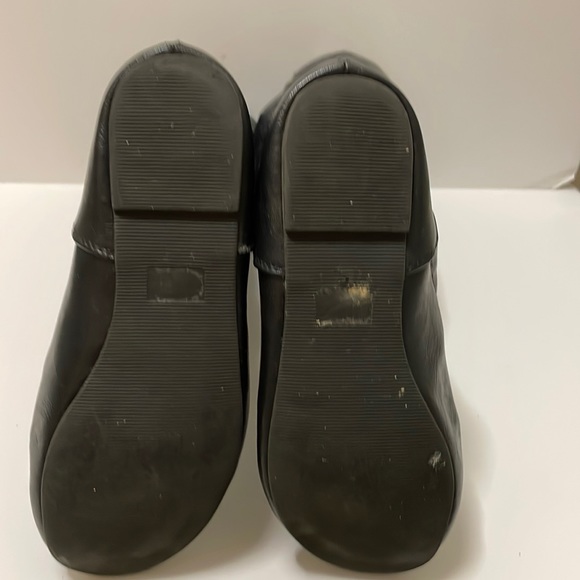 Women's Classic Round Toe Slouchy Booties Casual Slip On Fall Winter Long Boots - Picture 12 of 16